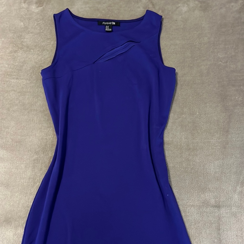 Purple/Blue Bodycon dress
